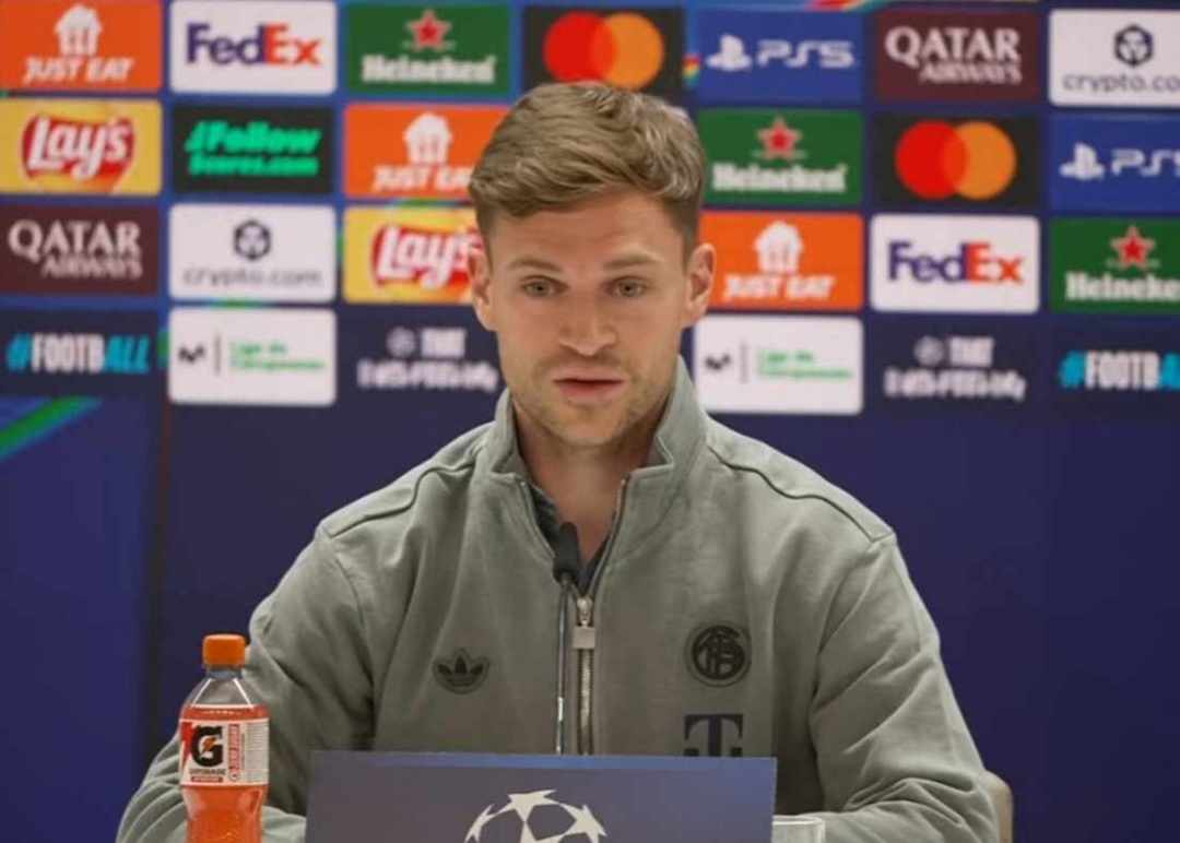 基米希：凯恩对球队非常重要，不担心裁判判罚会对拜仁不利