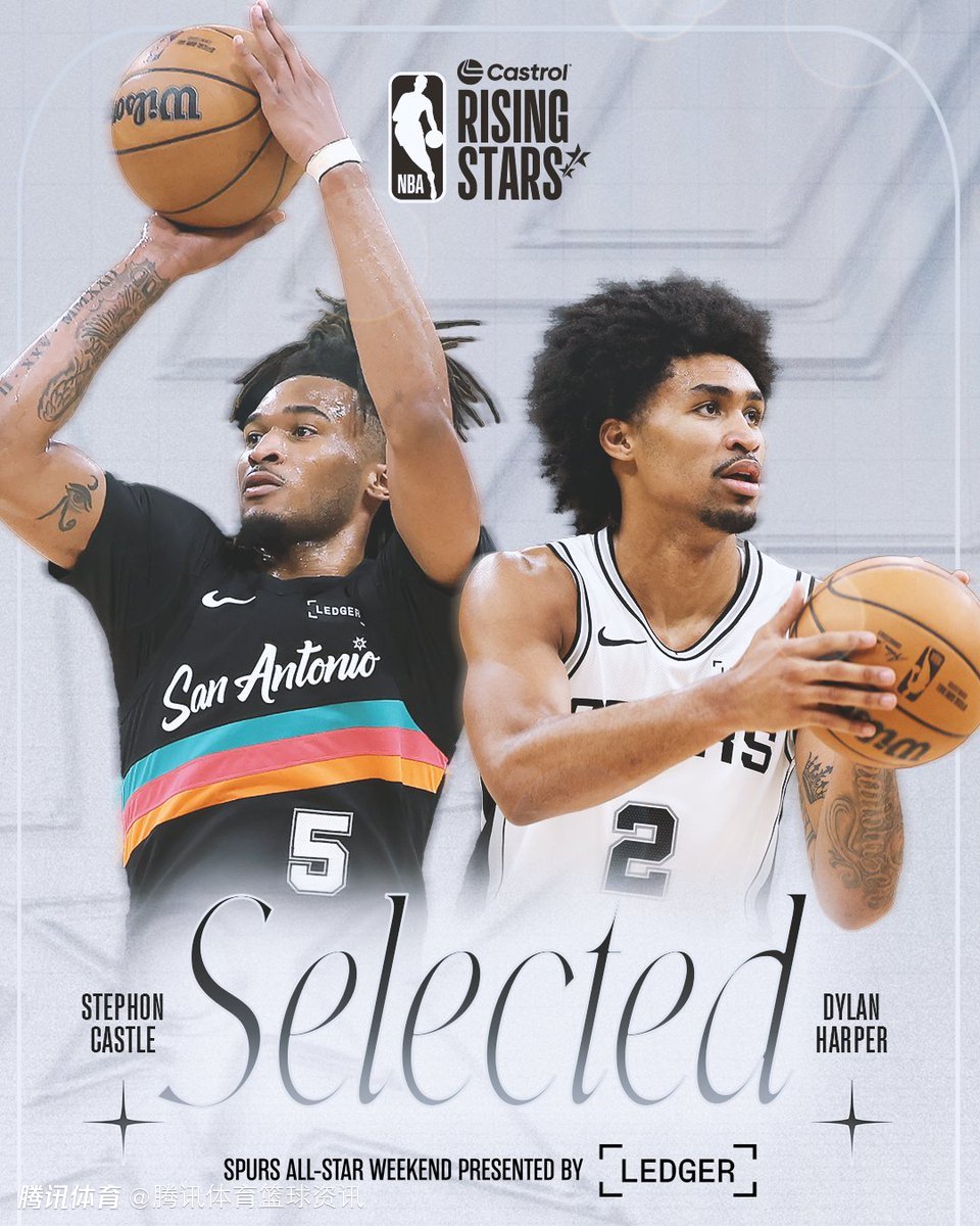 联盟唯一！卡斯尔哈珀将参加新秀赛：马刺连续三年都有多人入选