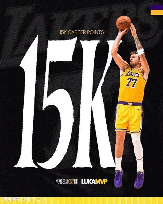 东契奇狂创8项纪录：多项超科比湖人第一 最年轻15000分仅输詹杜