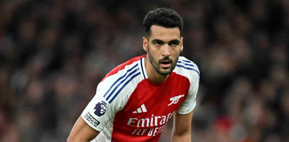 阿尔特塔：梅里诺已不再穿保护靴，有望在赛季结束前复出