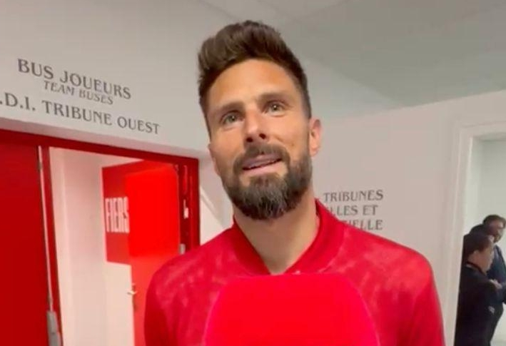 吉鲁：希望米兰下赛季重返欧冠；不进球不能把责任全推给前锋