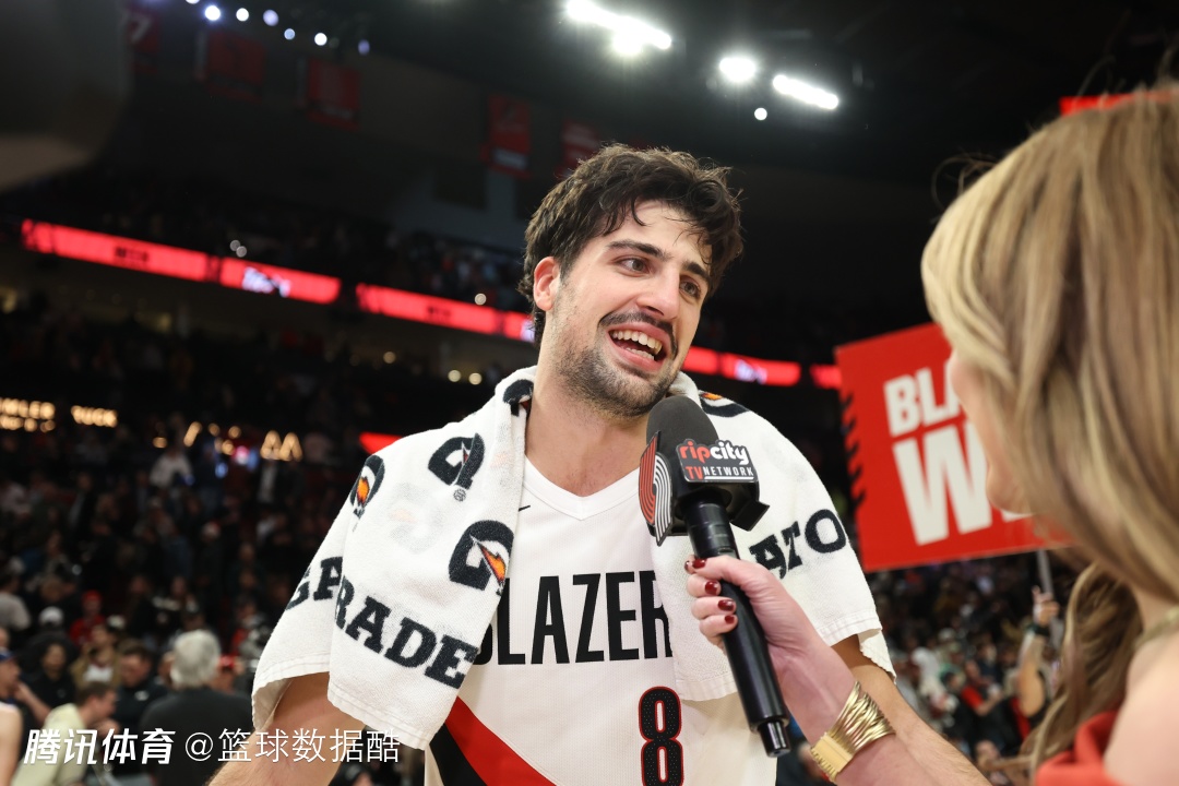 斯普利特为阿夫迪亚入选全明星拉票 开拓者新核：在波特兰找到了家