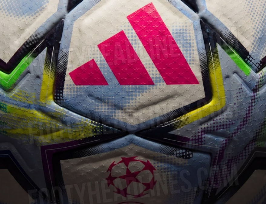 26-27赛季欧冠用球曝光：阿迪最后一款，风格大胆鲜明