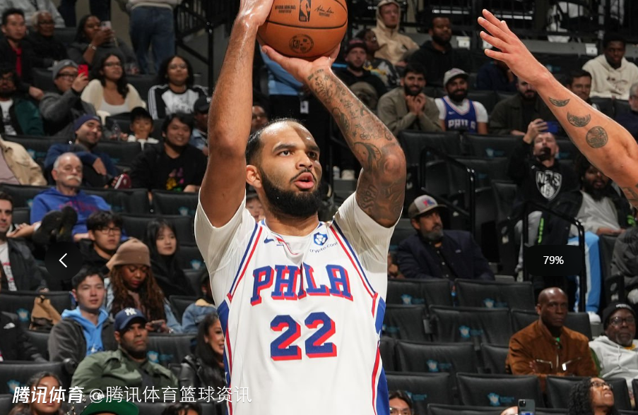 76人官宣：新秀布鲁姆接受右膝半月板手术 四周后复查