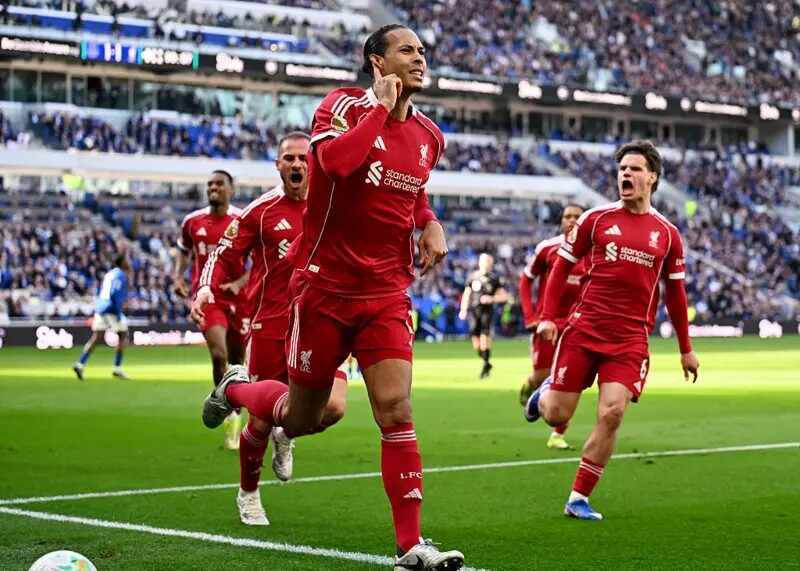 利物浦球员评分：琼斯9分最高，范戴克8分，萨拉赫7分