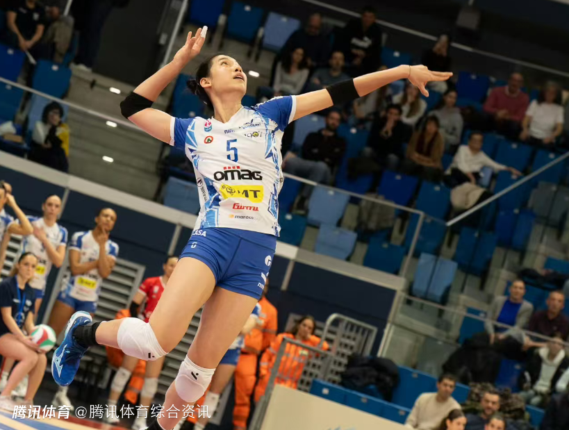 意甲女排第24轮：圣乔瓦尼1-3不敌米兰 庄宇珊贡献12分
