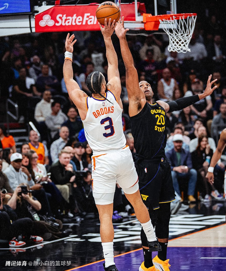 库里缺席逆转太阳14分！勇士5人上双命中20三分 狄龙24+6丢关键球