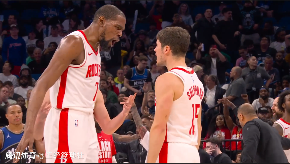 谢泼德成火箭19分逆转功臣！首次连续两场20+ 打满末节乌度卡获狂赞