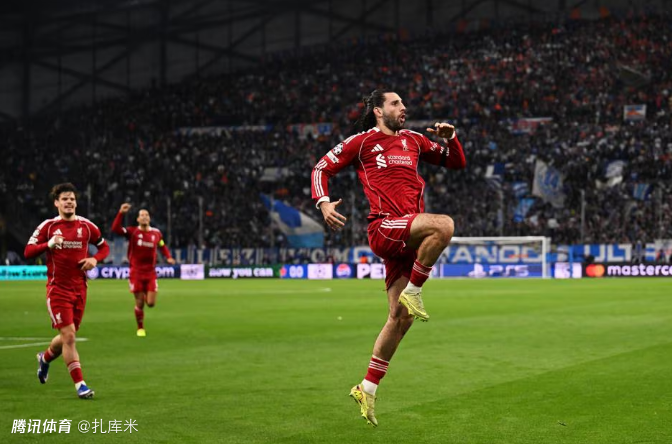 欧冠-弗林蓬造乌龙、上下半场皆补时进球，利物浦3-0马赛