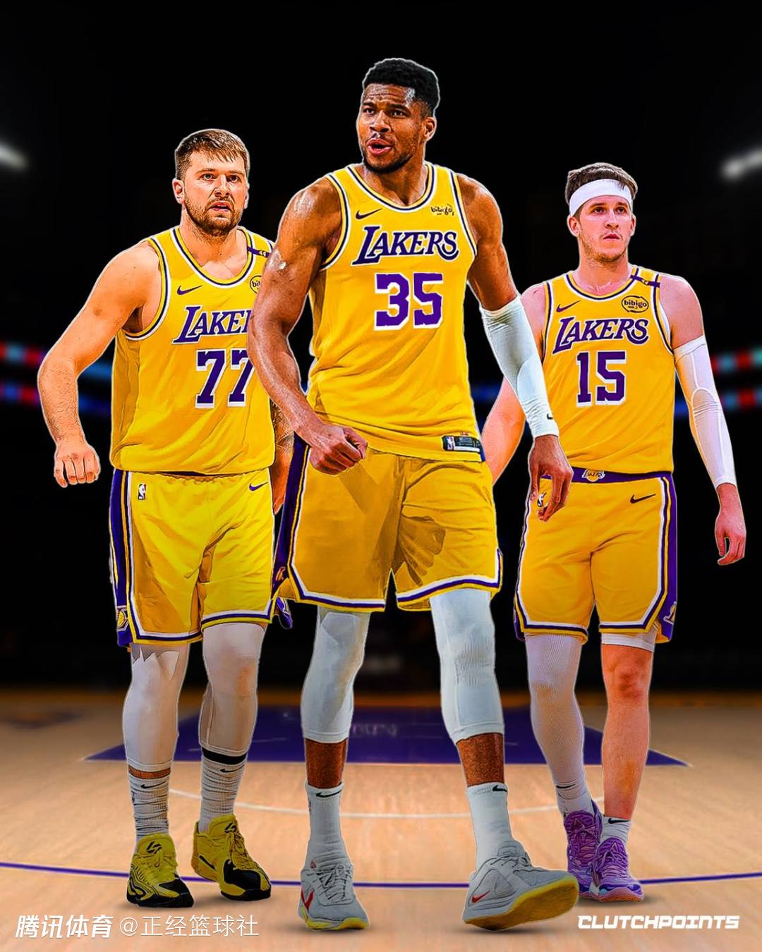 湖人领跑字母哥争夺战！目标地震级别交易 两手准备促成其搭档东契奇