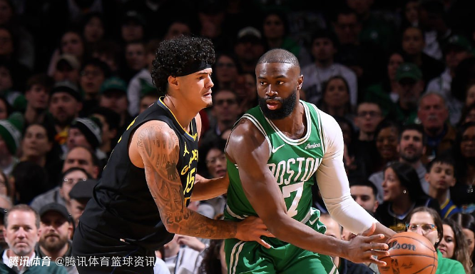 连超两名宿！杰伦-布朗半场23分 生涯总得分升队史前10