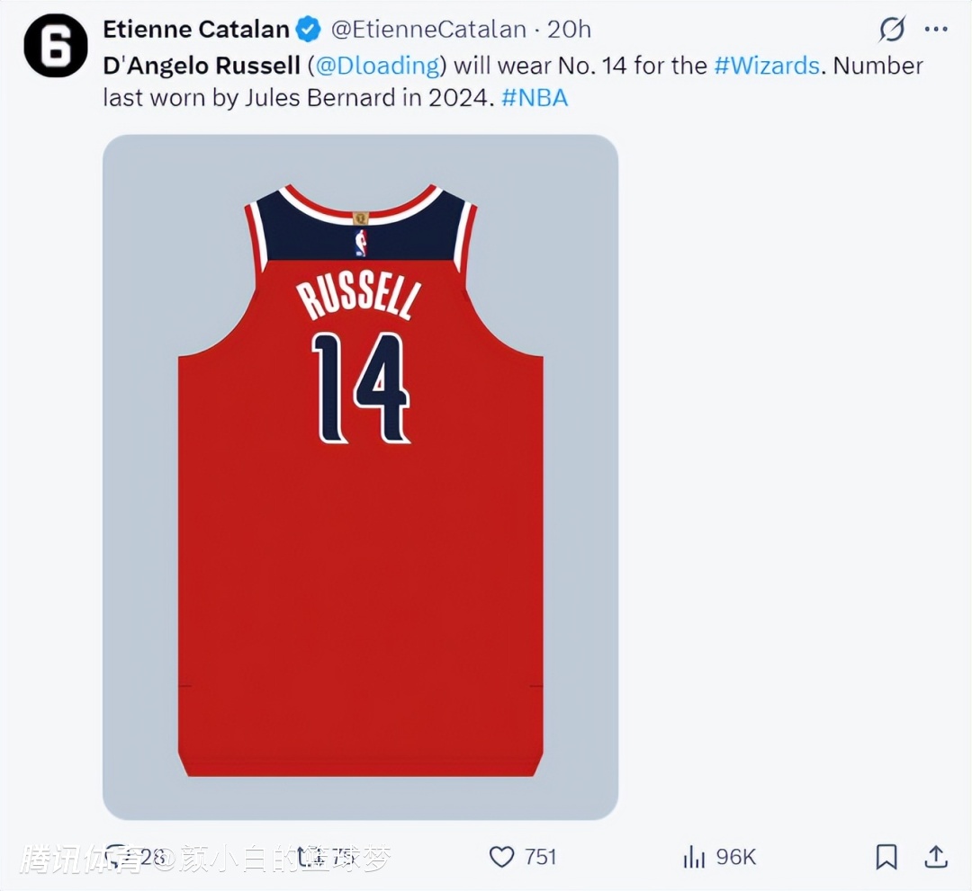 曝火箭关注拉塞尔买断情况！休城14+3名单就缺PG 乌度卡可助他觉醒？