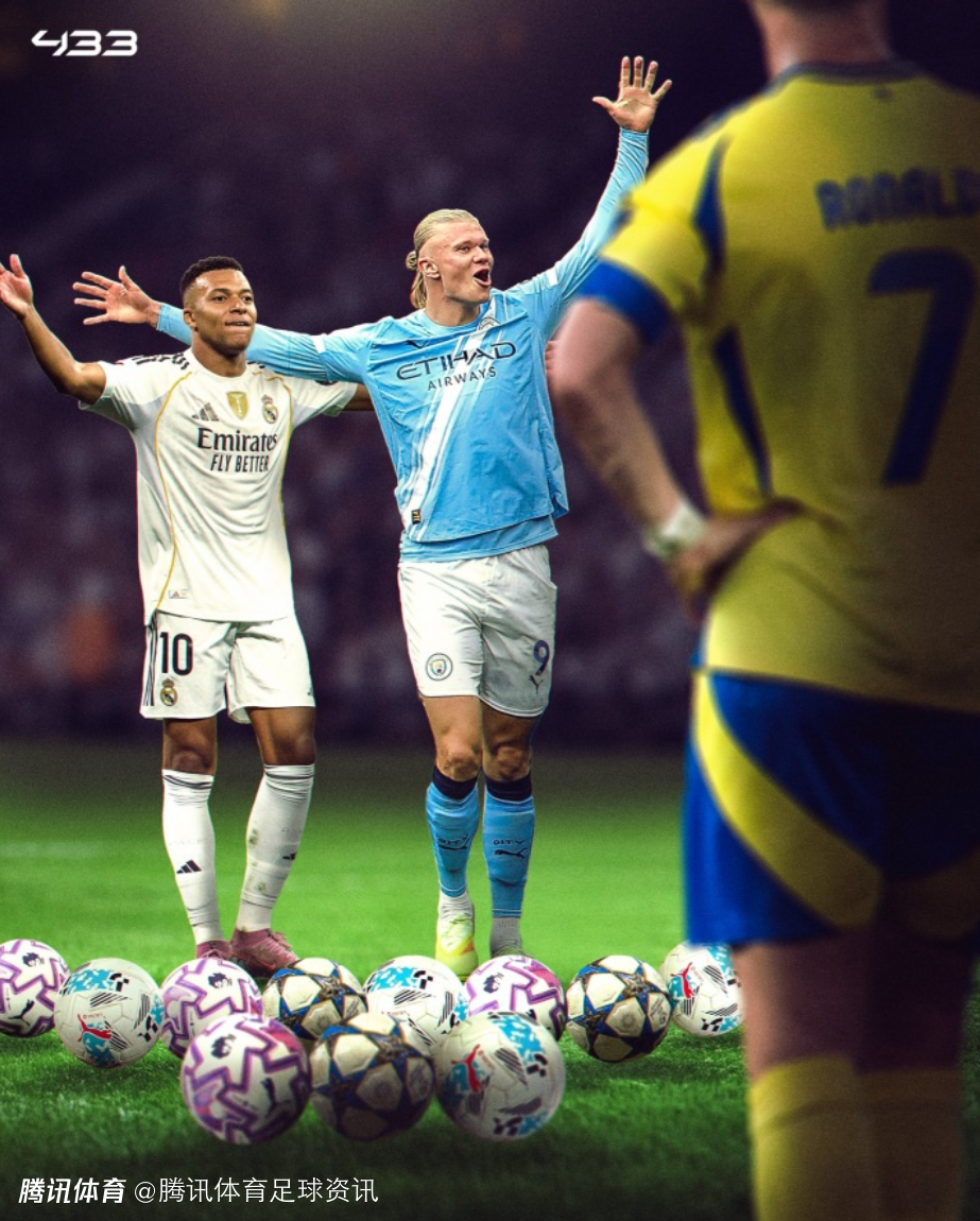 后浪追前浪！C罗两数据一天内分别被姆巴佩追平、哈兰德超越