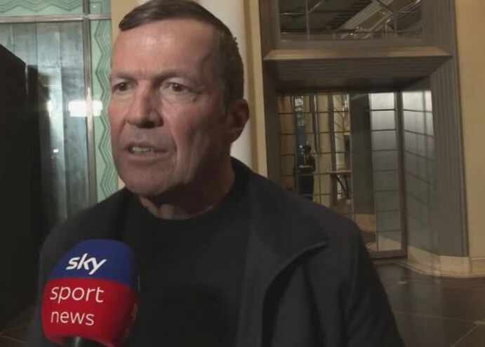 马特乌斯：除非出现红牌或乌龙球，否则拜仁将晋级半决赛