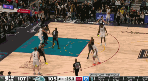 真不想赢？篮网最后时刻连续两次失误 活塞三次打铁没能抓住机会