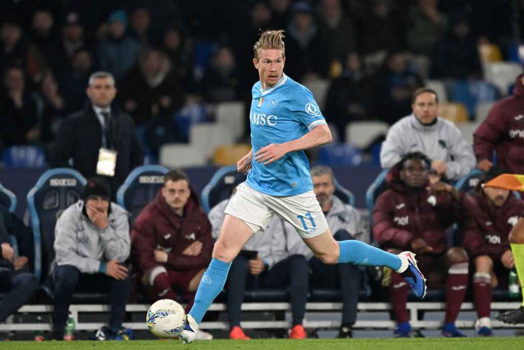 德布劳内谈争冠：那不勒斯能做的只有做好自己，希望国米犯错