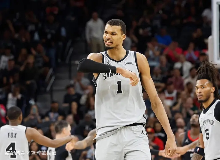 文班亚马豪华数据队史第3仅次于邓肯和罗宾逊 解读组织能力进步