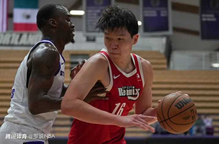 开拓者官宣下放杨瀚森！今日为混音出战蓝队 G联赛场均16+9+3