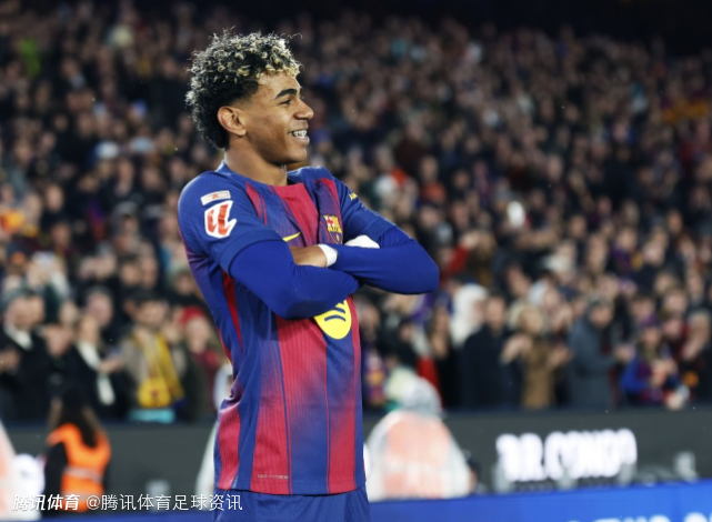 亚马尔单场西甲创造8次进球机会 是03-04赛季有统计以来首位U20球员