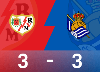 西甲战报：阿莱芒替补绝平，巴列卡诺两球被吹3-3皇社