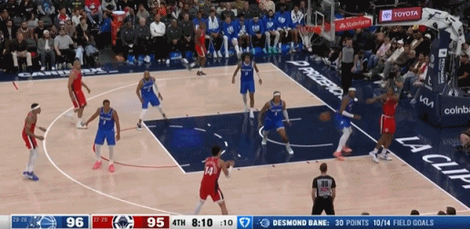 现任与前任！尼德豪塞尔三分命中数已追平祖巴茨