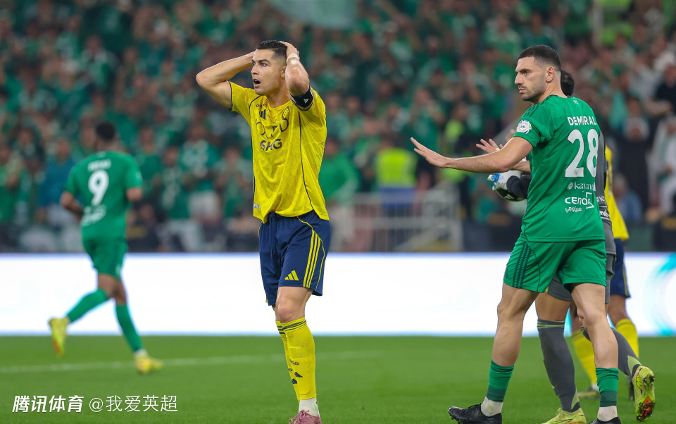 2-3！利雅得胜利遭联赛首败，2轮不胜后榜首告急，40岁C罗失单刀