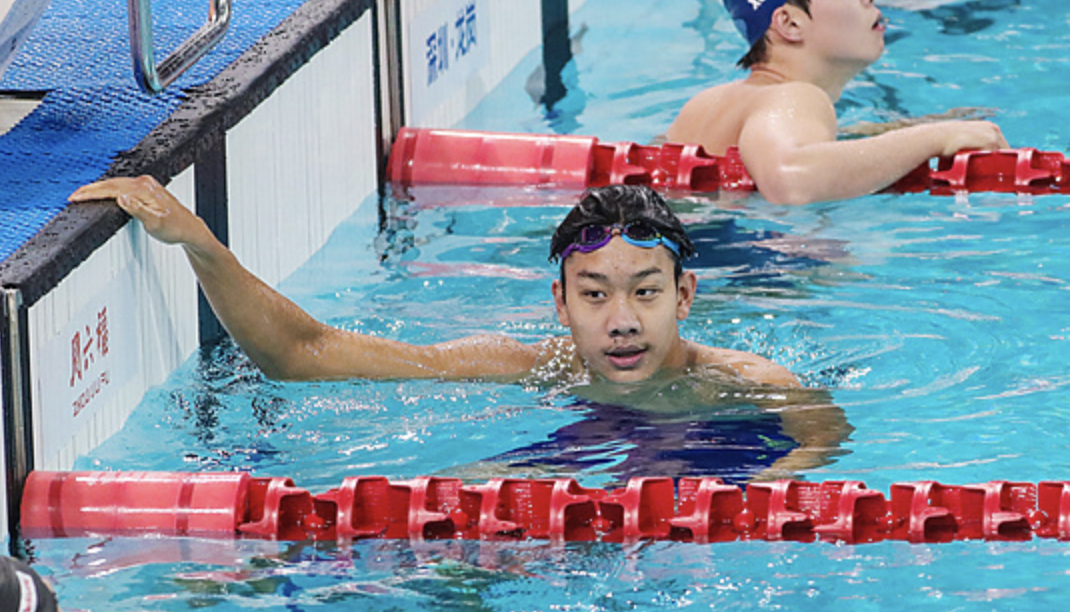 14分51秒93刷新PB！张展硕中国游泳公开赛1500米自由泳夺金 两日揽双冠