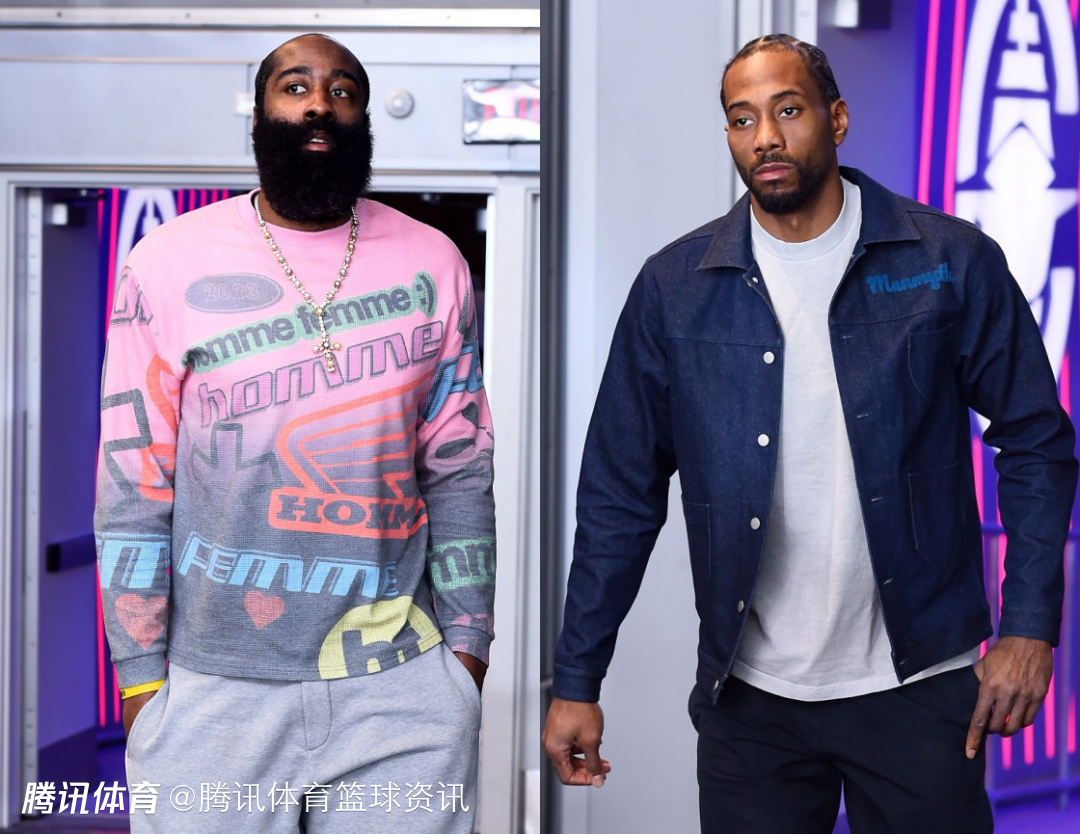 快船vs国王首发出炉：小卡哈登领衔出战 威少德罗赞带队应战