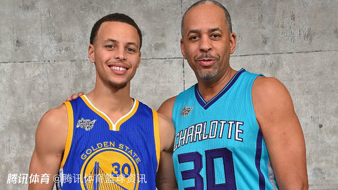 全看儿子的！老库里：希望我们父子总得分能把詹姆斯父子比下去 库里多进三分就好