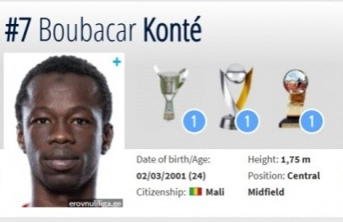 北青：马里外援孔特加盟国安即将官宣 球员已抵中国将赴苏州会合