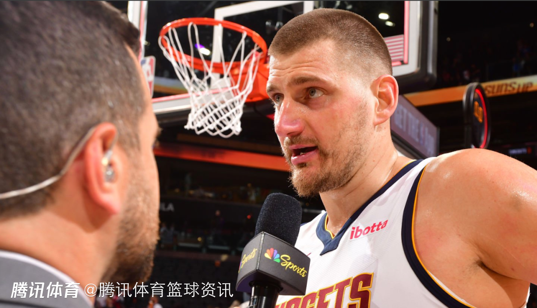 约基奇：我们整场都掌控比赛 最后投进几个关键球是赢球的原因
