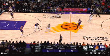 五人吃T！狄龙搞事杰明将其推翻 太阳篮网引发多人冲突