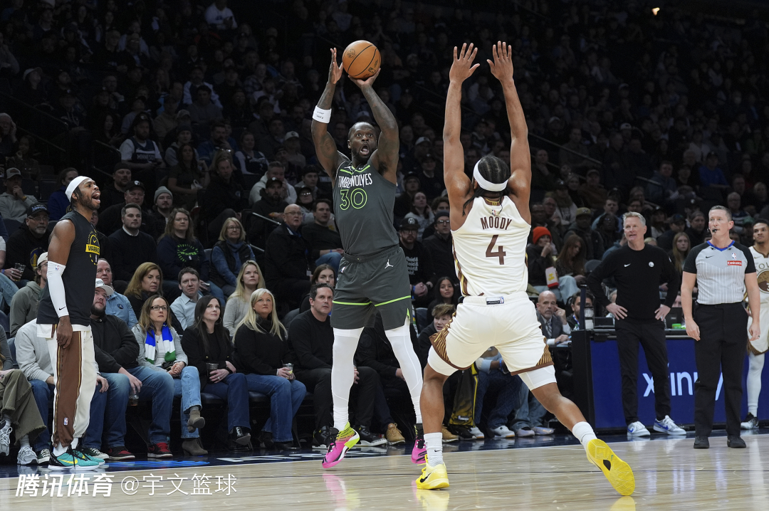 森林狼背靠背狂胜残阵勇士终结5连败 库里爱德华兹缺阵戈贝尔15+17