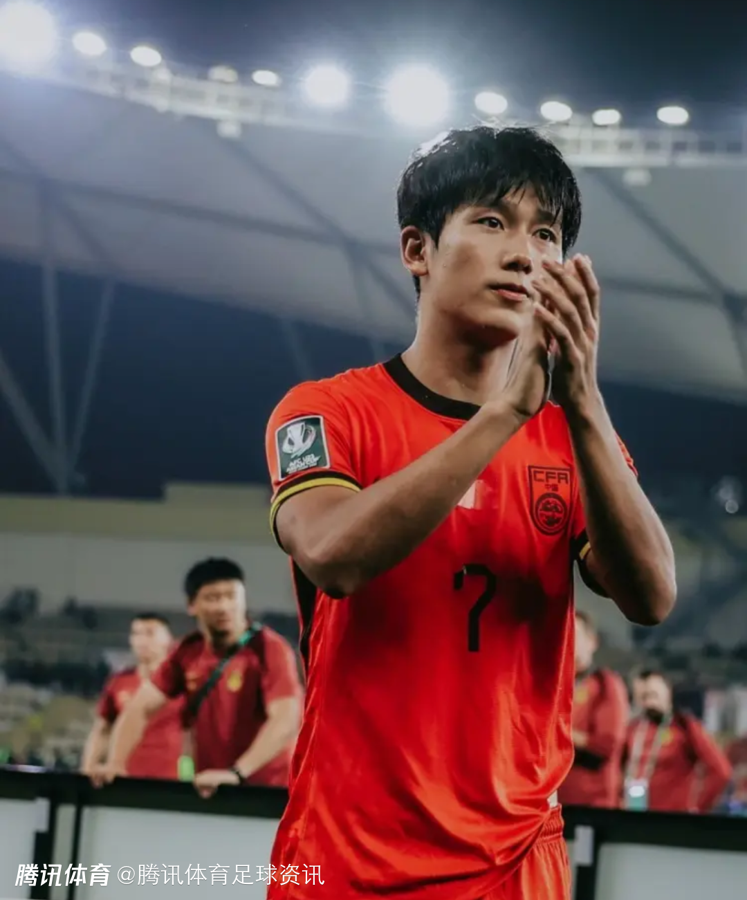 向余望分享赛场照：正视差距 拼命努力