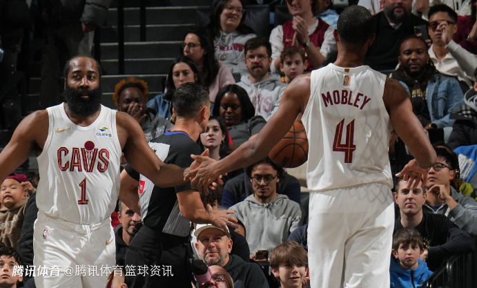 莫布利：哈登是顶级传球手 总能在防守缝隙里把球塞过来