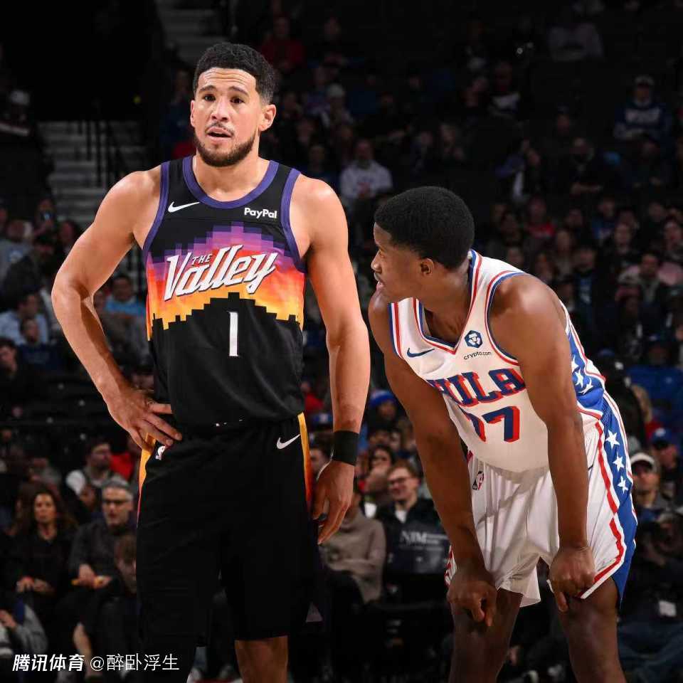 恩比德乔治缺席！布克27分太阳灭76人获3连胜 格林时隔33场复出