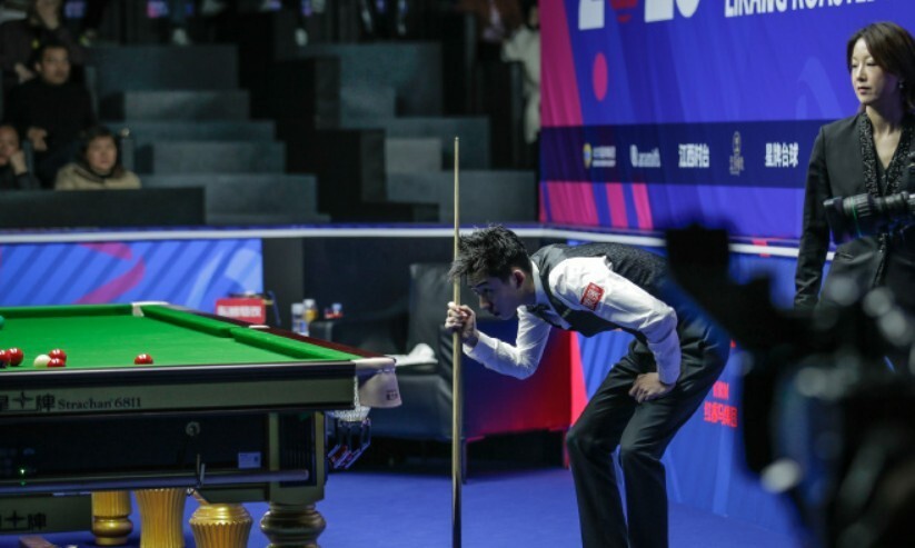 轰两杆破百！吴宜泽5-1轻取马克-艾伦，晋级四强将战奥沙利文