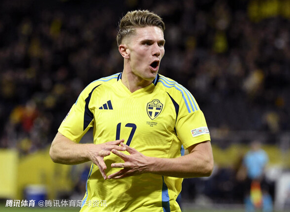 圆满！约克雷斯上演绝杀率瑞典晋级世界杯 本届2场附加赛打进4球