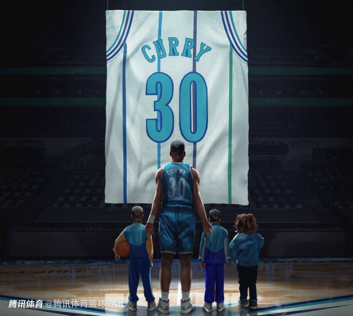 恭喜球衣退役！库里晒图致敬父亲：开创者的球衣将永远高悬球馆穹顶