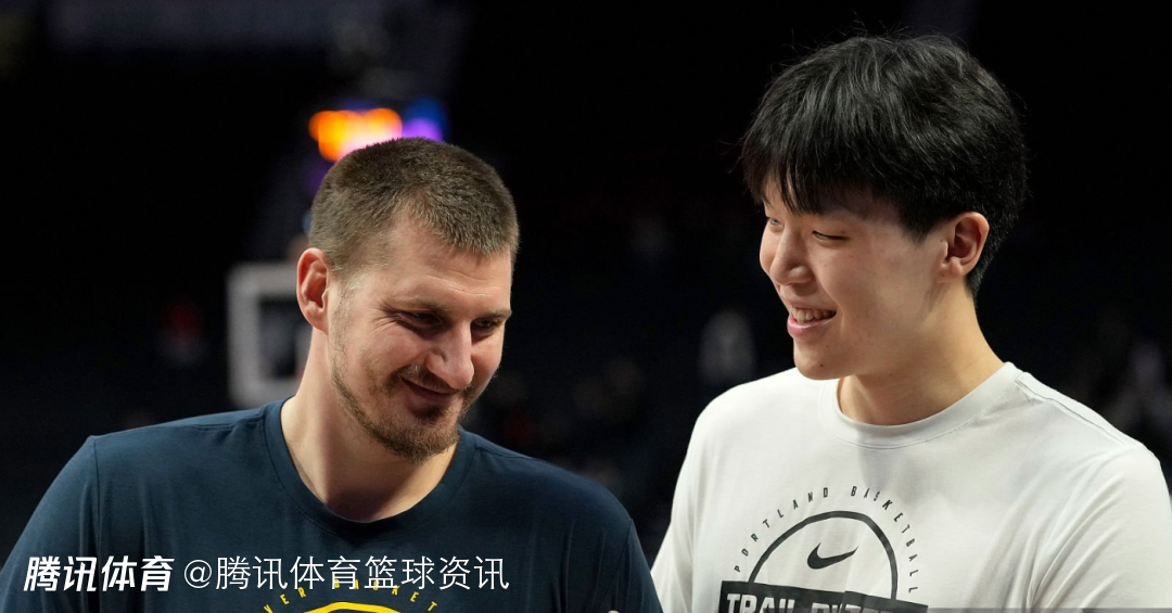 杨瀚森：我给约基奇说不是真的想亲你 这在中国是我很敬重你的意思