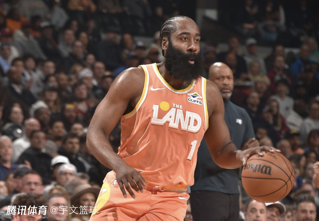 哈登26+7复仇魔术！献骑士生涯首次扣篮 末节5中0险遭逆转背锅