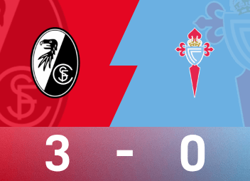 欧联战报：贝斯特传射，金特尔建功，弗赖堡3-0塞尔塔