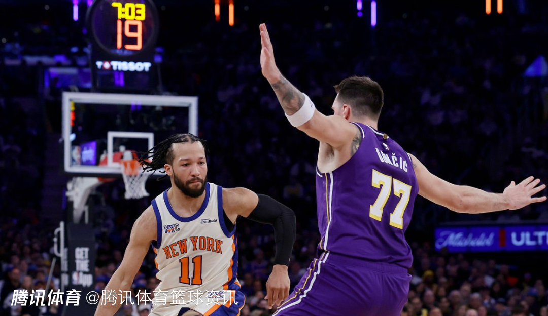 尼克斯vs湖人前瞻：布伦森能否强势回暖 詹姆斯有望复出助队守卫主场