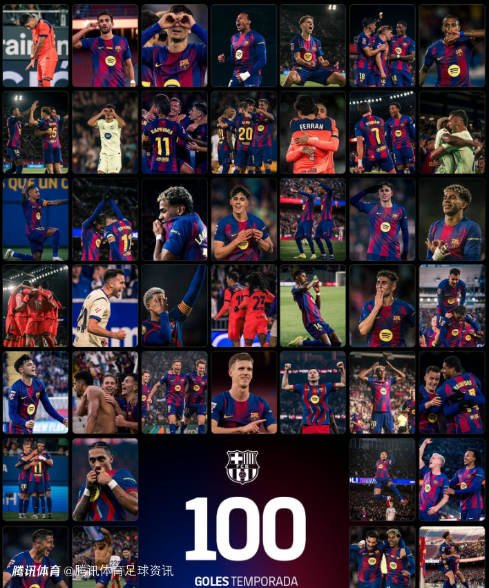 里程“悲”！19岁库巴西收获处子球+巴萨赛季百球达成 但球队遭逆转