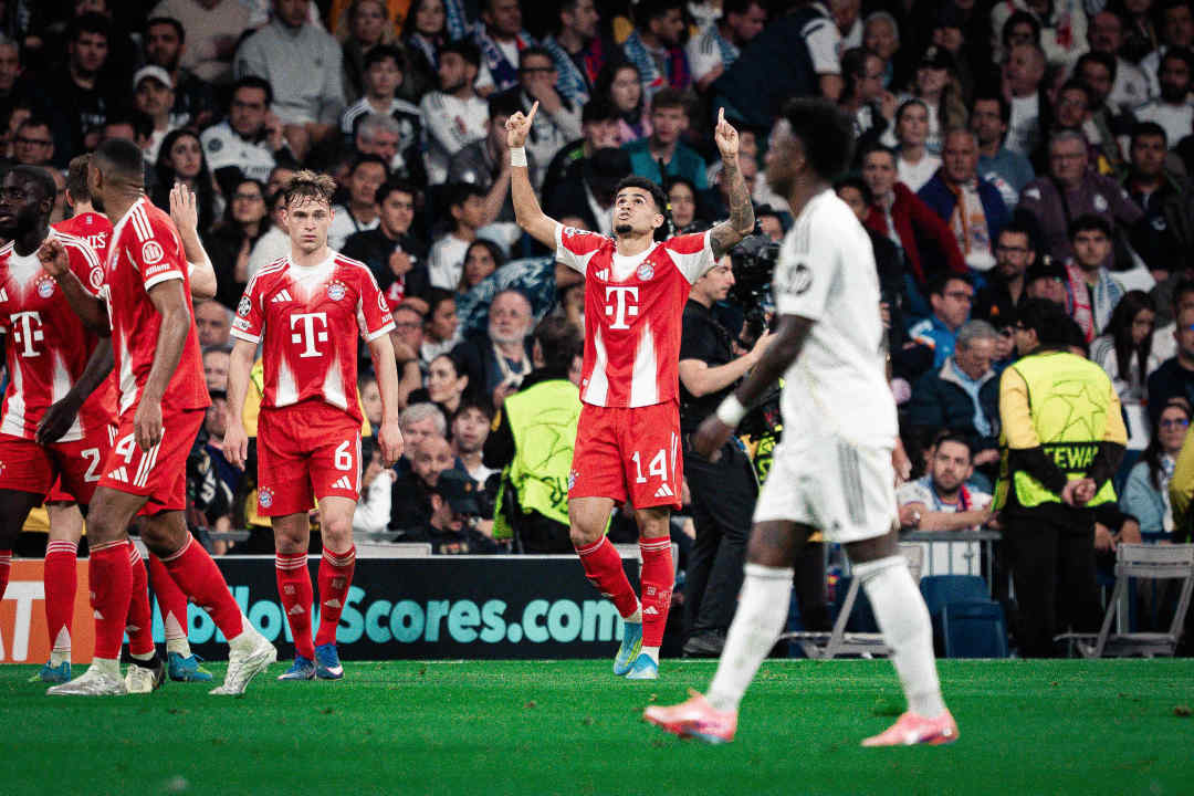 攻克伯纳乌！拜仁时隔14年再次在欧冠击败皇马，终结8场不胜