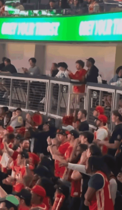 表现获认可！库明加罚球时老鹰球迷齐喊：谢谢勇士