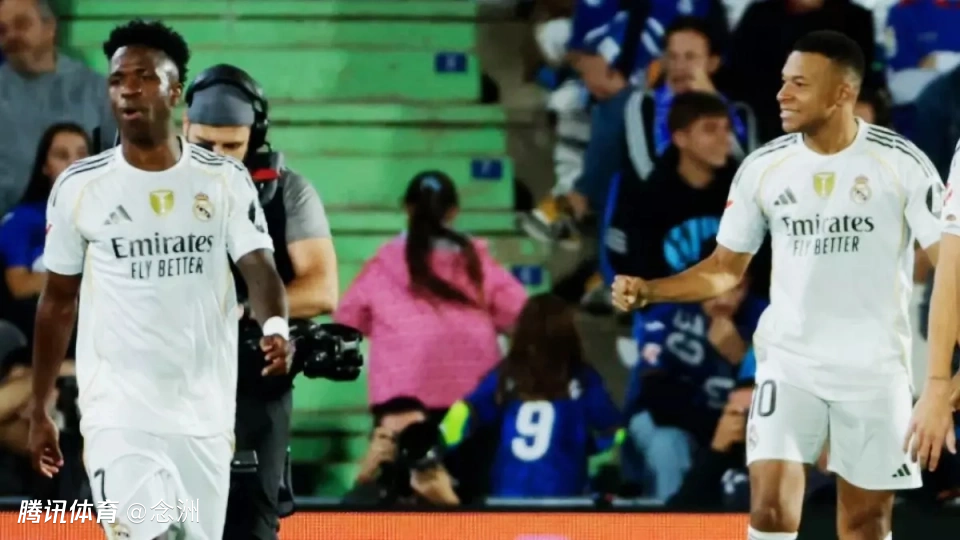 西媒：皇马内部怀疑姆巴佩是否有利于团队 他的存在影响了维尼修斯