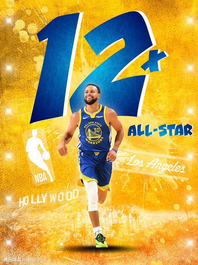 曝库里正全力备战季后赛！发声感谢球迷：第12次入选全明星无比荣幸