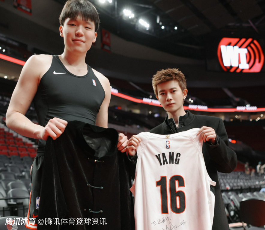 任嘉伦祝福杨瀚森：每次经历都是成长道路上的积累 你一定会更好