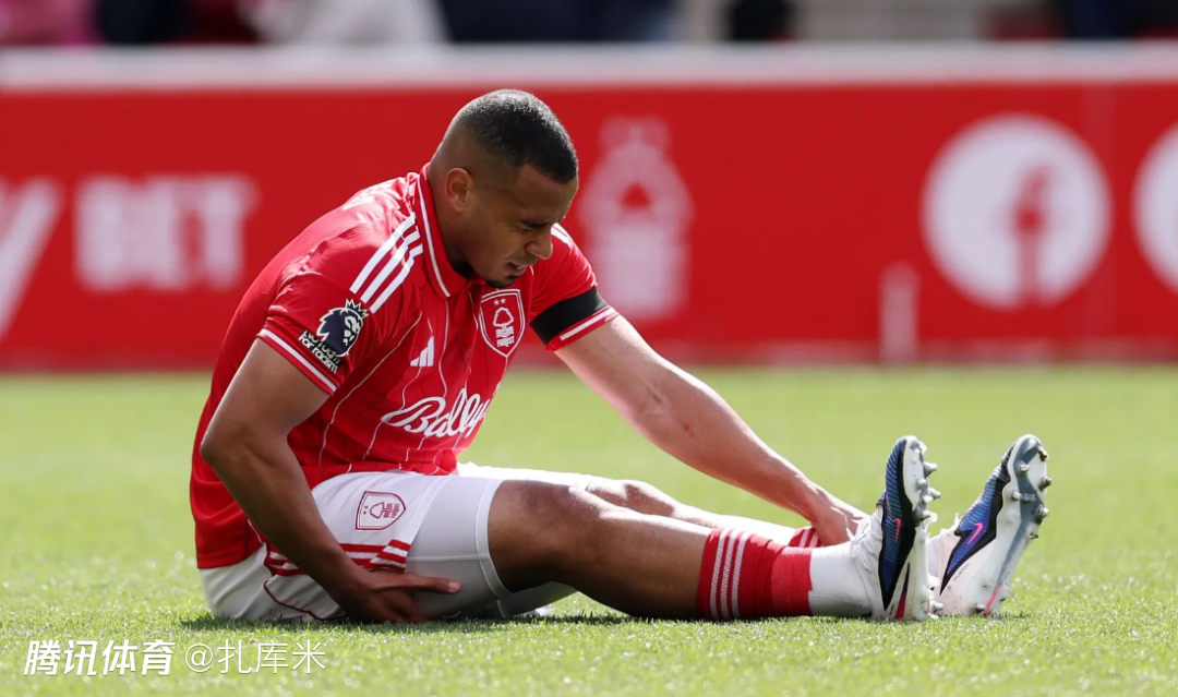 半场战报-穆里略伤退、弗莱明补时破僵，诺丁汉森林暂0-1伯恩利